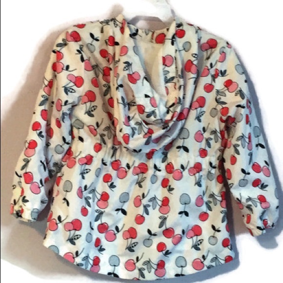 Girls wonder nation white cherry spring jacket - Picture 3 of 13